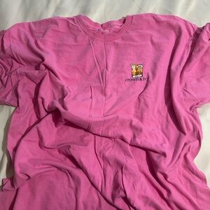 Crown & Ivy Kids Bright Pink Tee
